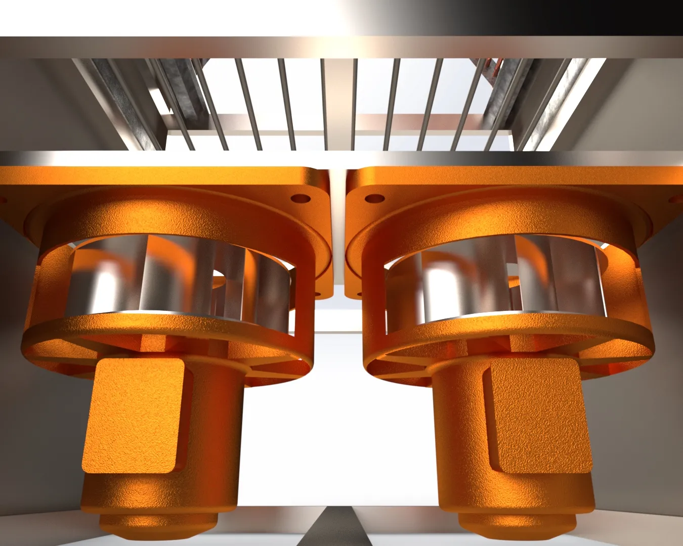 Gráficos animados para HMI con equipos HVAC en 3D