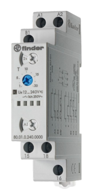 Timer Finder Modular  Montaje en carril de 35 mm (EN 60715)