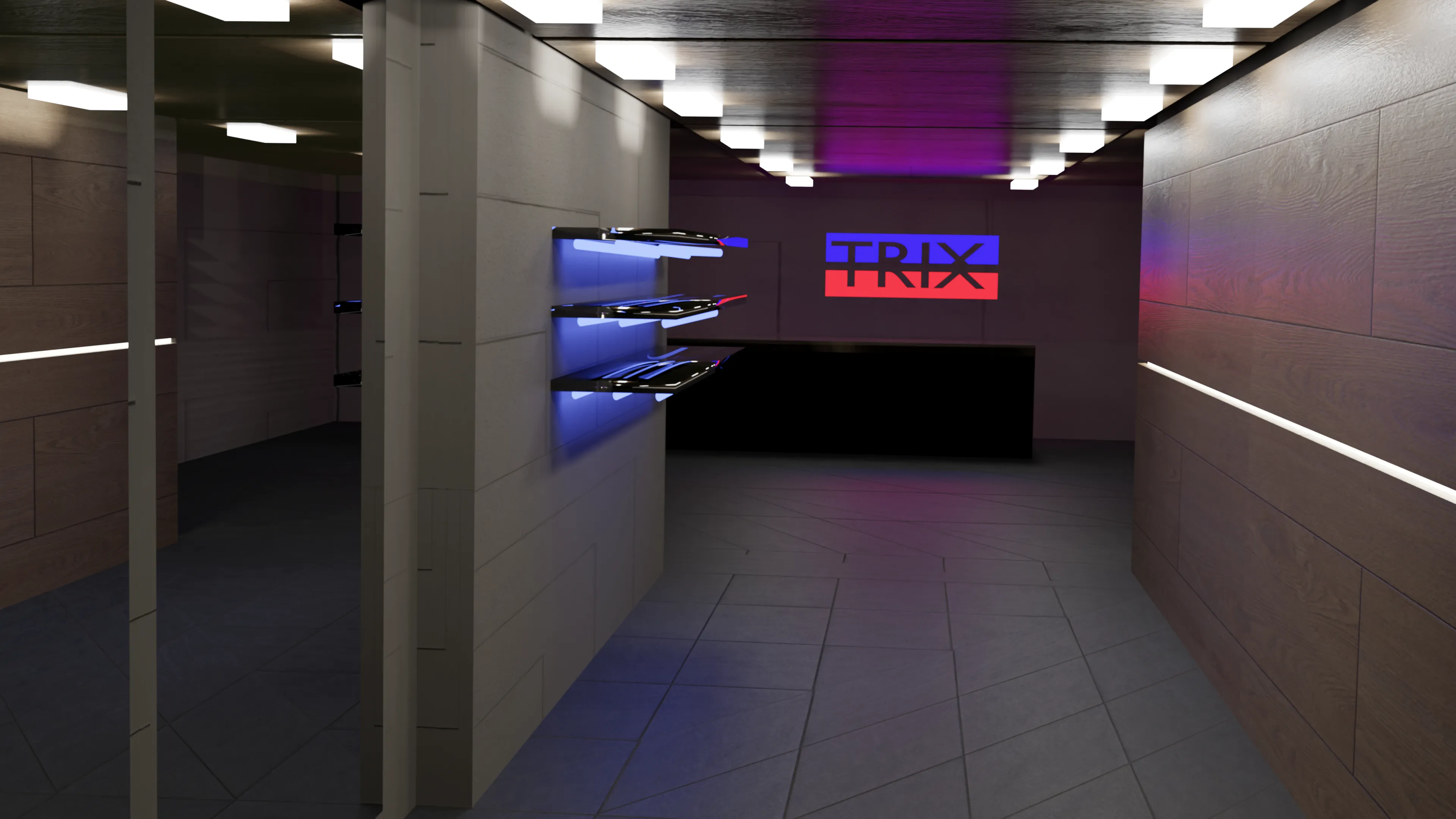 Diseño de interiores con iluminación